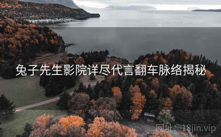 兔子先生影院详尽代言翻车脉络揭秘