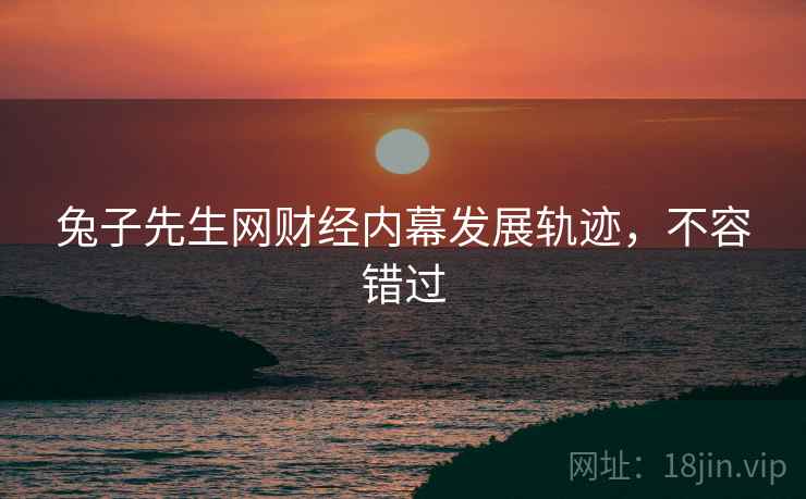 兔子先生网财经内幕发展轨迹，不容错过